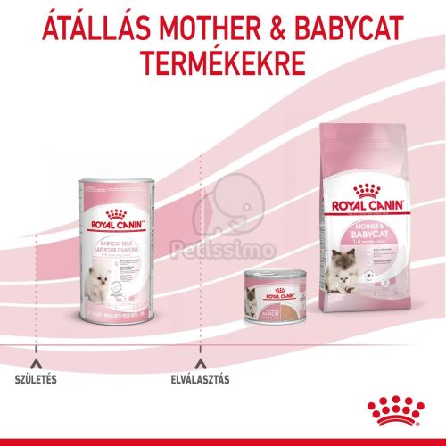 Royal Canin Babycat Milk -  tejpótló tápszer kölyökmacska részére  300 g