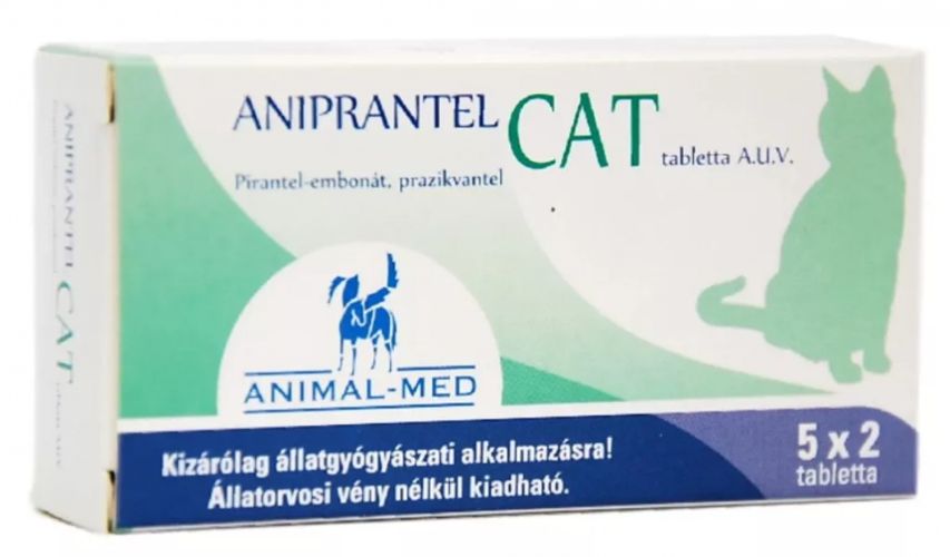 Aniprantel Cat tabletta 5 x  2 db