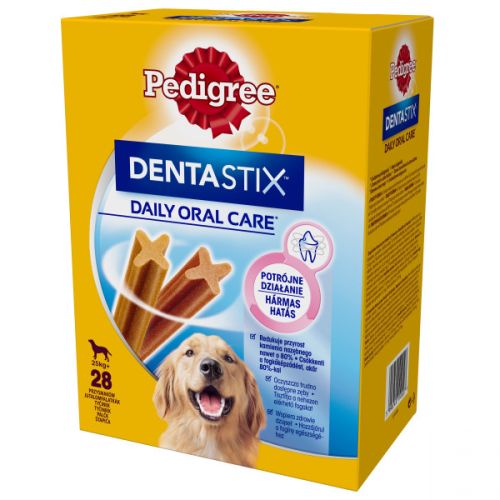 Pedigree DentaStix Large - nagytestű kutyáknak 4x7 db   1080 g