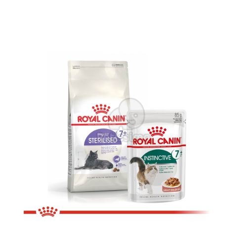 Royal Canin Instinctive 7+ - idősödő macska szószos nedves táp  85 g