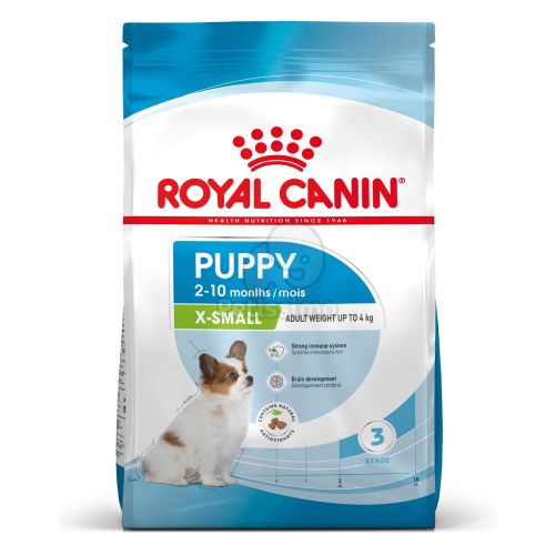 Royal Canin X-Small Puppy - nagyon kistestű kölyök kutya száraz táp  1.5 kg