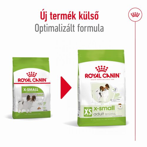 Royal Canin X-Small Adult - nagyon kistestű felnőtt kutya száraz táp  3 kg