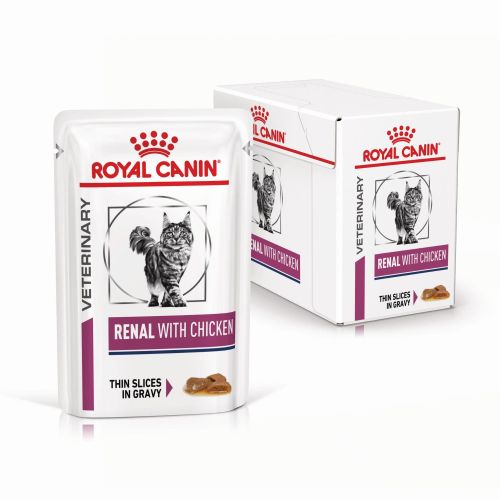 Royal Canin Feline Renal with Chicken Wet - Alutasakos  85 g