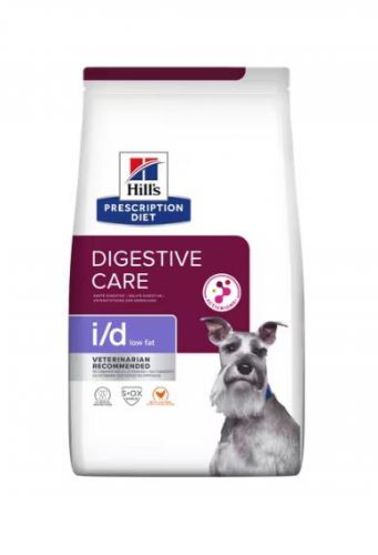 Hill's Prescription Diet i/d Low Fat Digestive Care száraz kutyatáp  12 kg