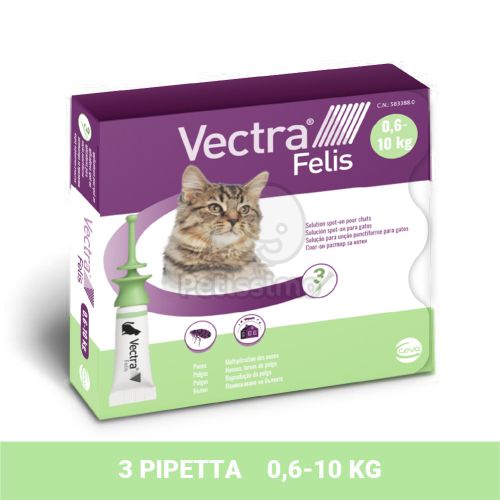 VECTRA FELIS (0,6-10KG)  3 db