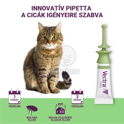 VECTRA FELIS (0,6-10KG) 3 db