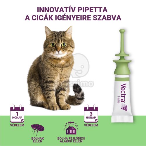 VECTRA FELIS (0,6-10KG)  3 db