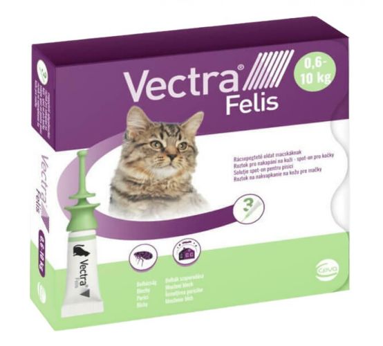 VECTRA FELIS (0,6-10KG) 3 db