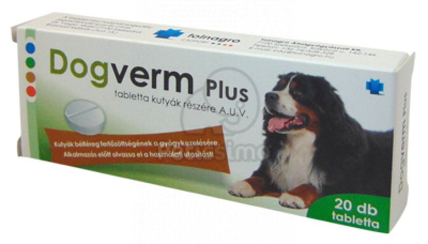 Dogverm Plus tabletta  20 tabletta