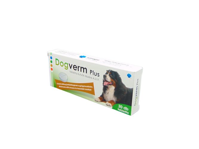 Dogverm Plus tabletta  20 tabletta