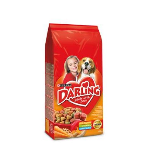 Darling Dry Dog szárnyassal és zöldségekkel  15 kg