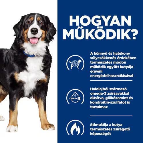 Hill's Prescription Diet Metabolic + Mobility Weight + Joint Care száraz kutyatáp  12 kg