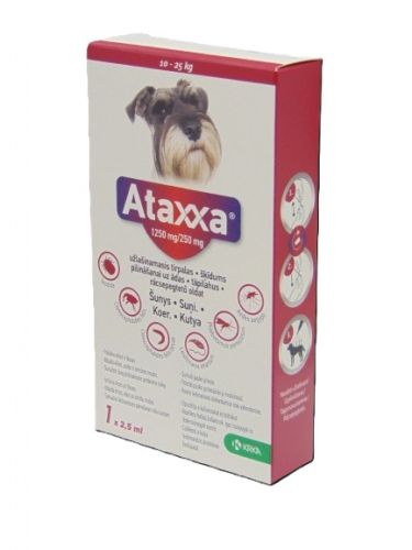 Ataxxa rácsepegtető oldat nagytestű kutyáknak 1 db