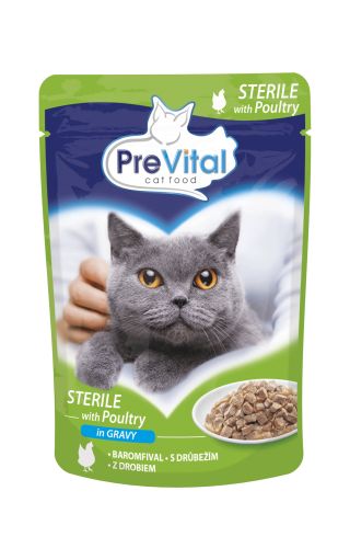 PreVital alutasakos eledel steril, baromfival 20 x  100 g