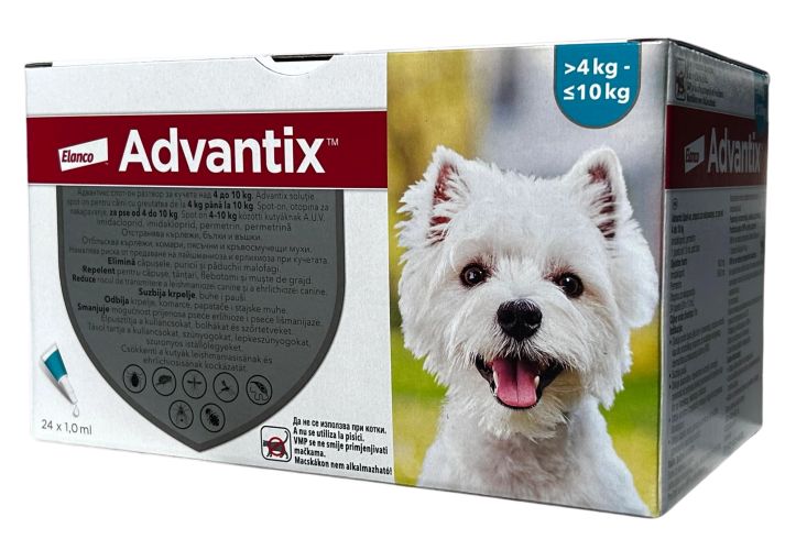 ADVANTIX SPOT-ON 1ML (4-10KG)  24 db