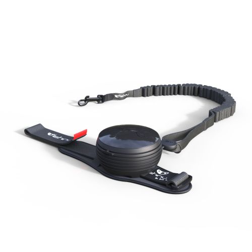 Lishinu Bungee automata póráz  fekete stopperrel 