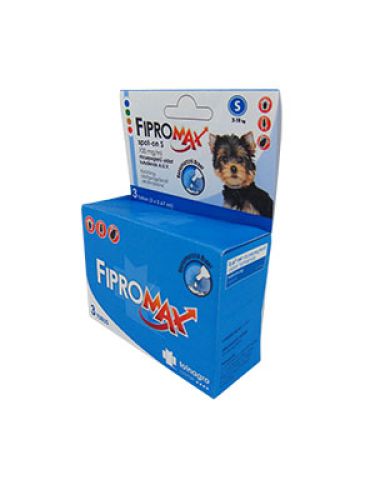 Fipromax spot-on S 100 mg/ml kutya 3 db