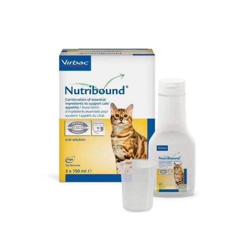 Virbac Nutribound oldat macskáknak 3 x  150 ml