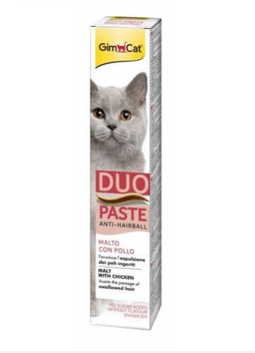GimCat Anti-Hairball Duo Paszta csirkés   50 g