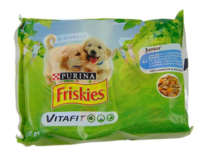 Friskies Vitafit Junior Multipack 4 x  100 g