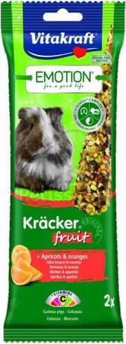 Vitakraft Emotion dupla rúd sárgabarackkal & naranccsal tengerimalacnak  1 db