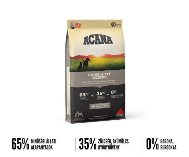 Acana Light & Fit  11.4 kg