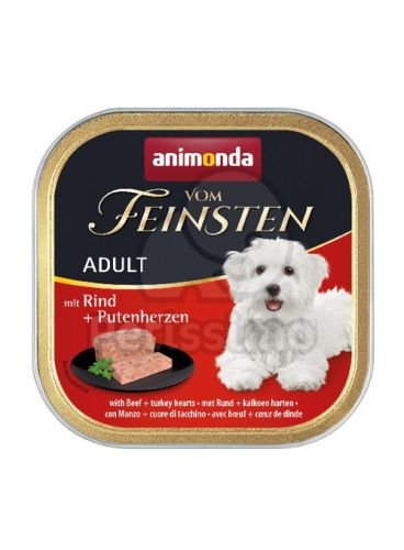 Animonda Vom Feinsten Adult, marha és pulykaszív  150 g