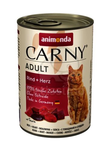 Animonda Cat Carny Adult, marha és szív  200 g