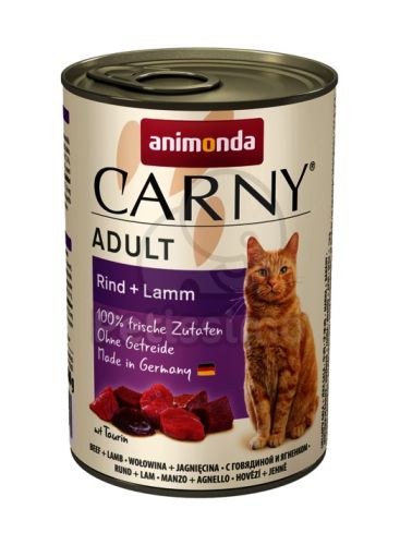 Animonda Cat Carny Adult, marha és bárány  400 g