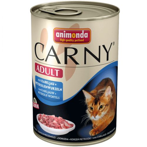 Animonda Cat Carny Adult, marha, tőkehal és petrezselyemgyökér  400 g