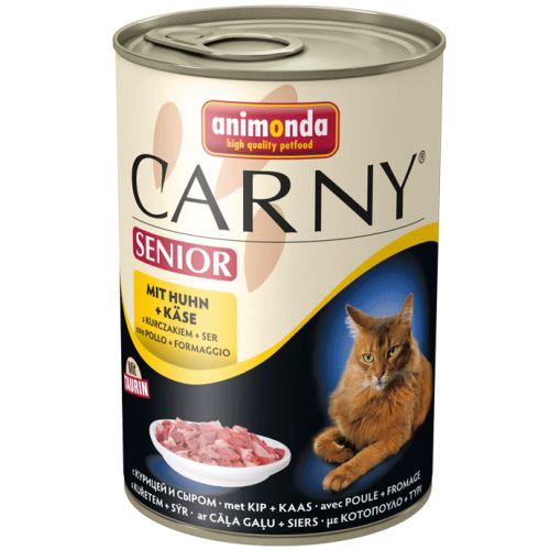 Animonda Cat Carny Senior, marha, csirke és sajt  400 g