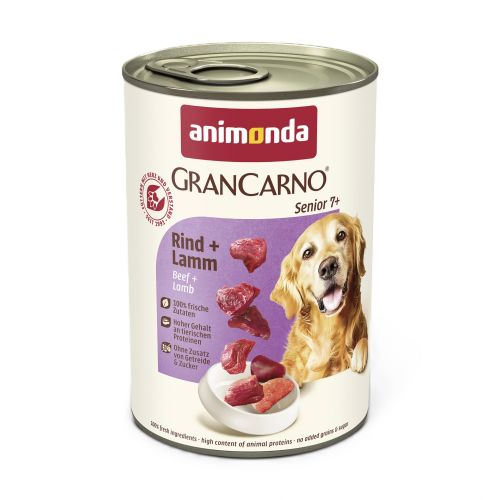 Animonda GranCarno Senior konzerv, marhahús és bárány  400 g