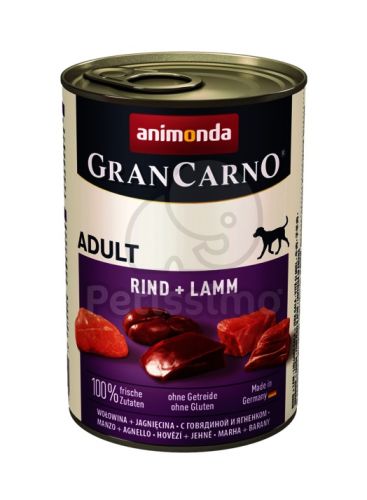Animonda GranCarno Adult konzerv, marha és bárány  400 g