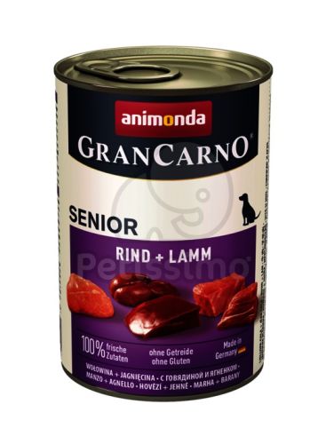 Animonda GranCarno Senior konzerv, marhahús és bárány  800 g