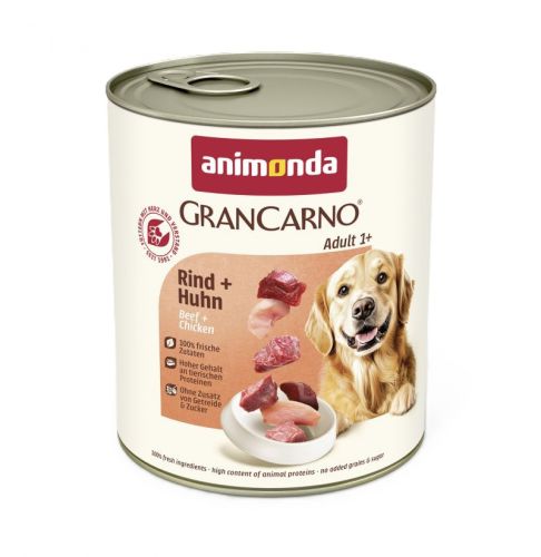 Animonda GranCarno Adult konzerv, marha és csirke  800 g