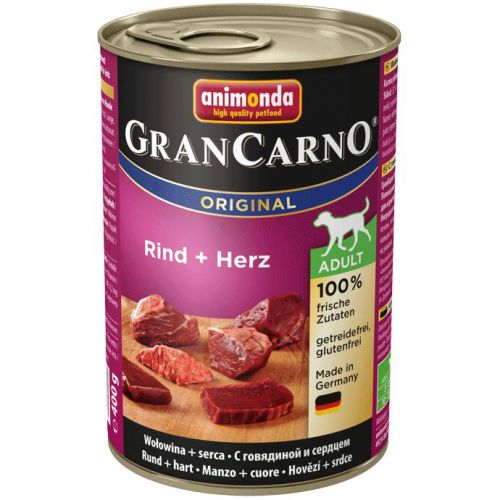 Animonda GranCarno Adult konzerv, marha és szív  400 g