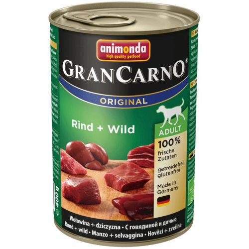 Animonda GranCarno Adult konzerv, marha és vad  800 g
