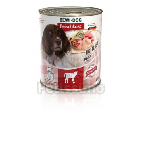 Bewi-Dog konzerv színhús borjúban gazdag  800 g