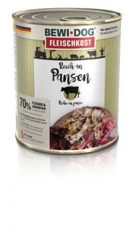 Bewi-Dog konzerv színhús pacalban gazdag  800 g