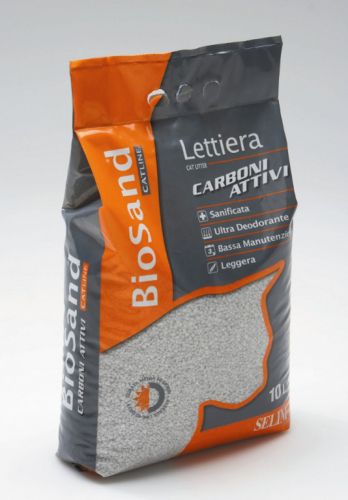 BioSand macskaalom aktív szénnel  10 l