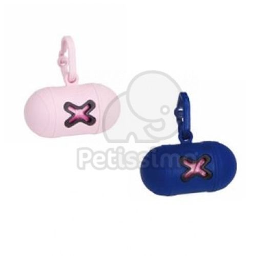 Camon Kutyagumi-gyűjtő zacskó tartó  Kék 