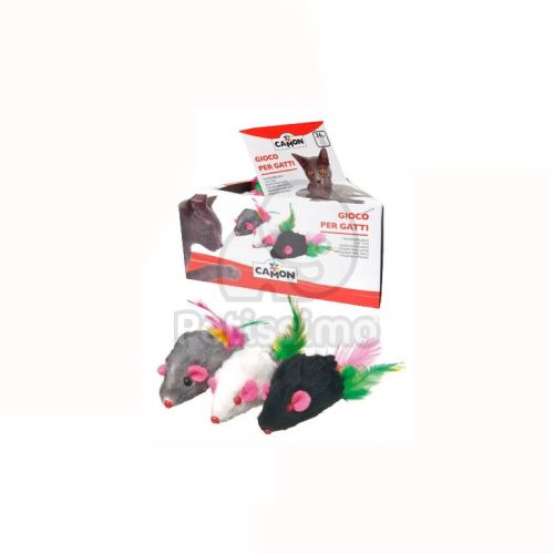 Camon plüss egér macskáknak  1 db