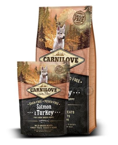 CarniLove Puppy Large Salmon & Turkey  1.5 kg