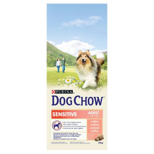 Dog Chow Adult Sensitive Salmon  14 kg