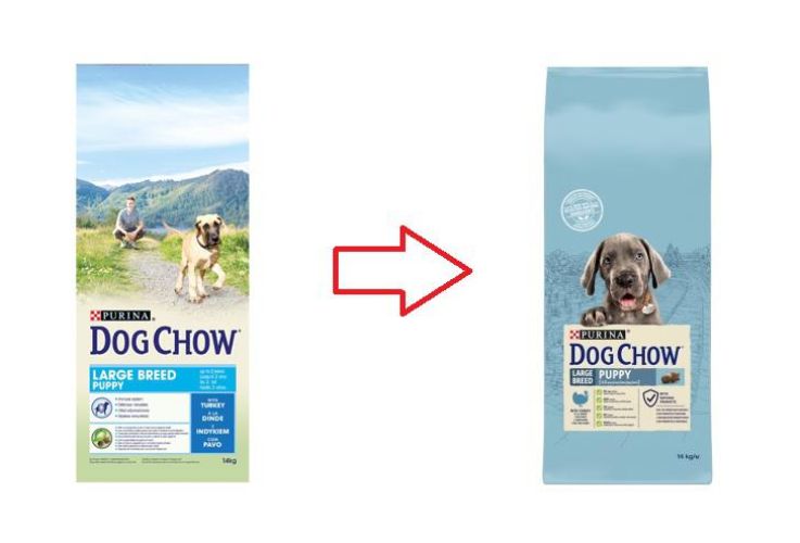 Dog Chow Puppy Large Breed Turkey  14 kg