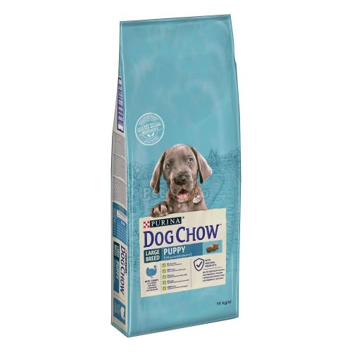 Dog Chow Puppy Large Breed Turkey  14 kg