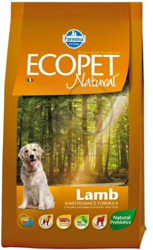 Ecopet Natural Adult Lamb  2.5 kg