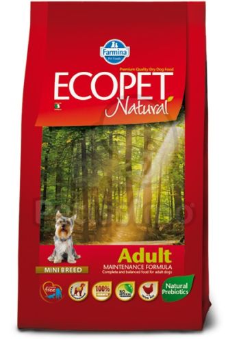 Ecopet Natural Adult Mini Chicken  2.5 kg