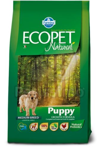 Ecopet Natural Puppy Chicken  2.5 kg
