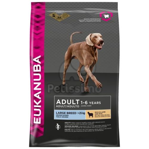 Eukanuba Adult Large Breed Rich In Lamb & Rice  12 kg